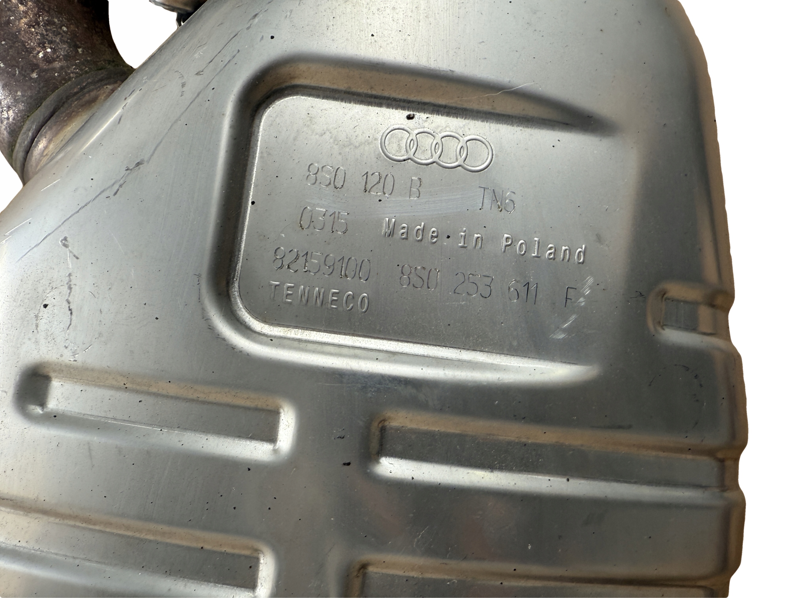 AUDI TT TTS 8S Échappement TLUMIK 8S0253611F