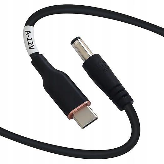 Kabel zasilający Usb typu C na DC (55 x 25) -12V
