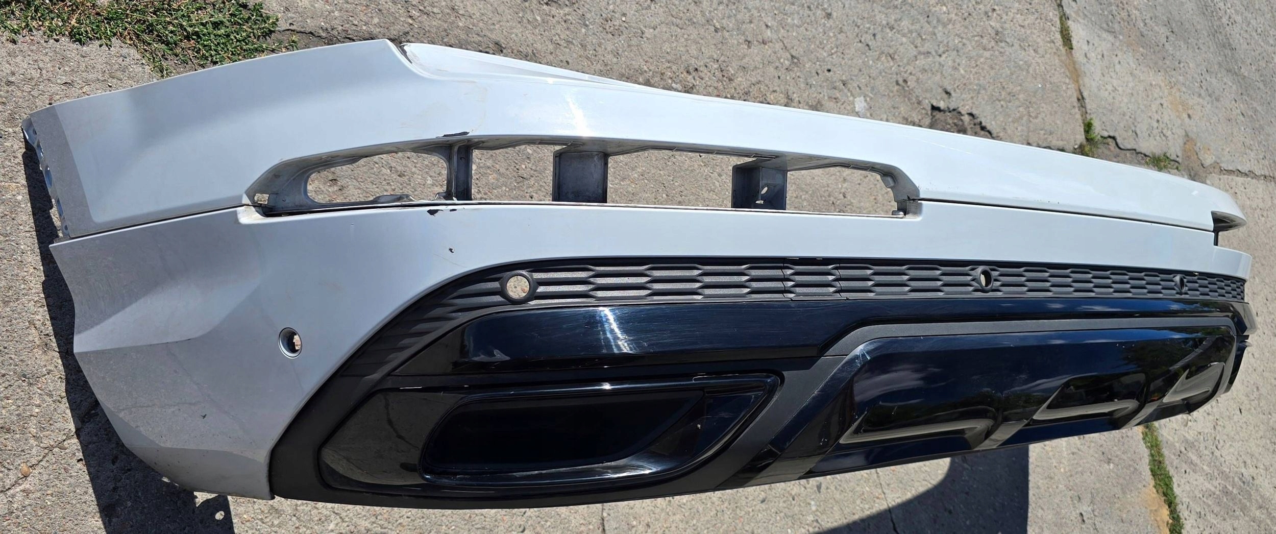 Audi Q7 4M rear part bumper rear