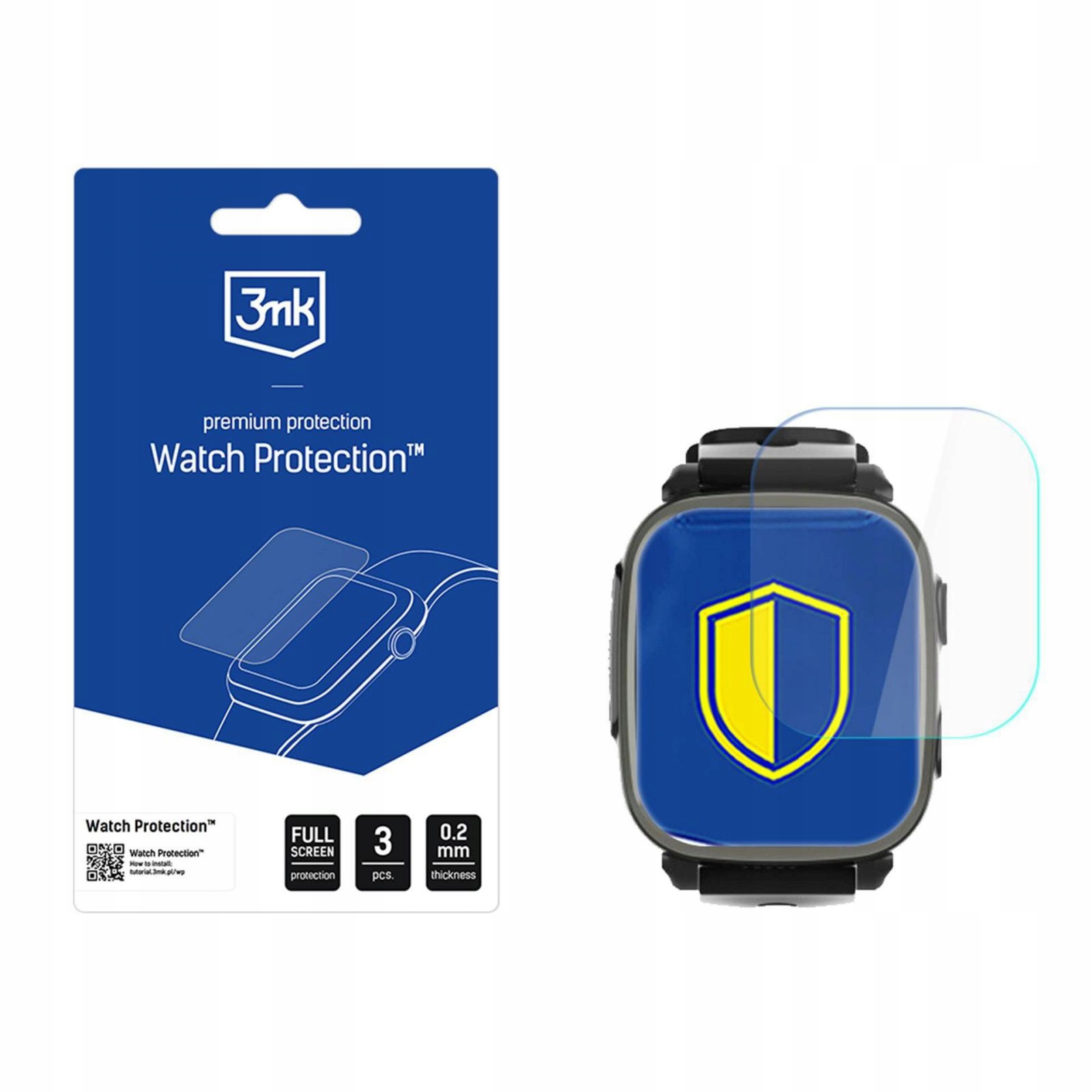 Carneo Guardkid+ 4G Platinum 3MK Watch Protection Arc