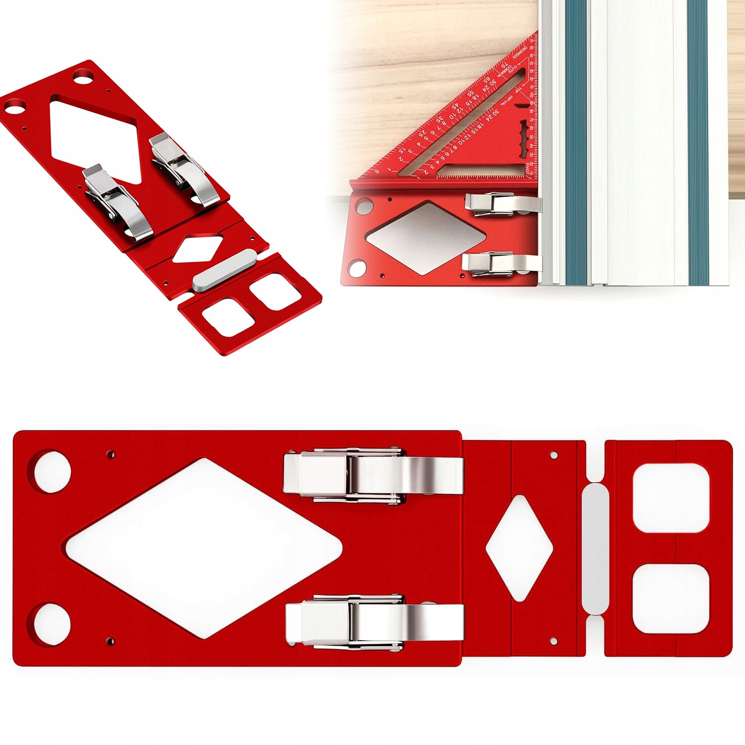 90° Úhlová Svorka Pro Dlaždice, Úhlový Nástroj S Podpěrou Pro Řezání Na Zdivu