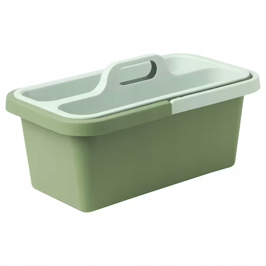 Levně Ikea Pepprig Úklidový kbelík s nástavcem, zelený