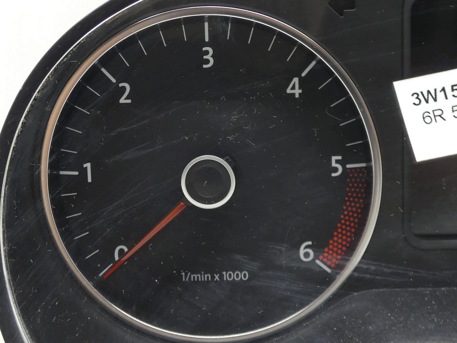 dials clock dials display VW POLO V 6R 1.2 TDI CFW 6R0920961F