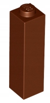 

Lego 14716 Klocek Słup 1x1x3 brązowy Nowy (2g)