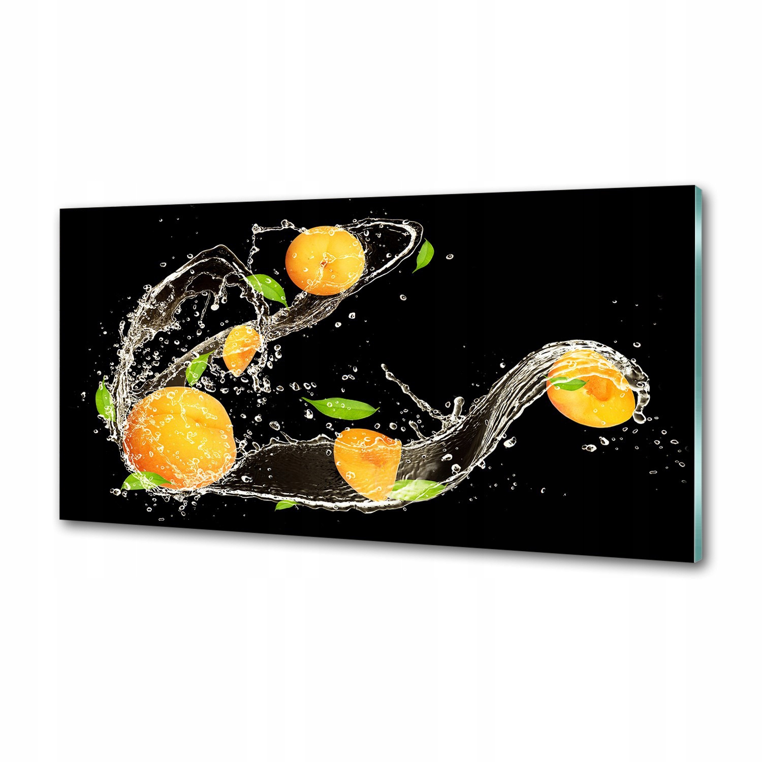 Panel do kuchyne Marhule a voda 120 x 60 cm Lepidlo