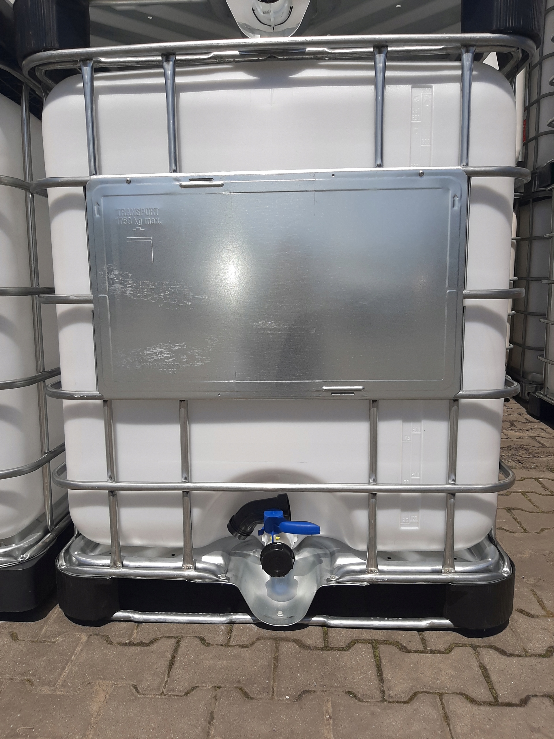 Zbiornik IBC 1000 L z certyfikatem UN Marka Werit