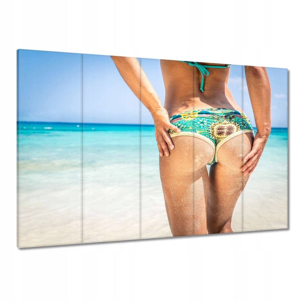 Obrazy 100x70 Kruhové zadek na pláži