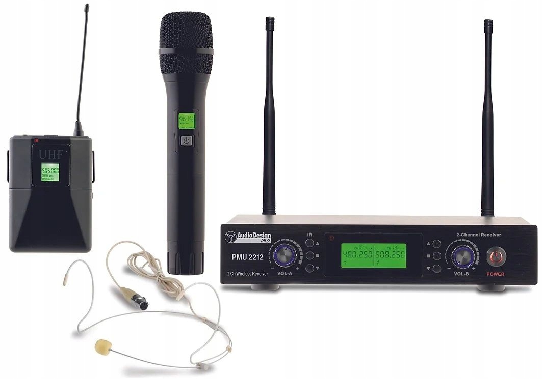 AudioDesign Pmu 2212 Hbp combo bezdrôtový systém