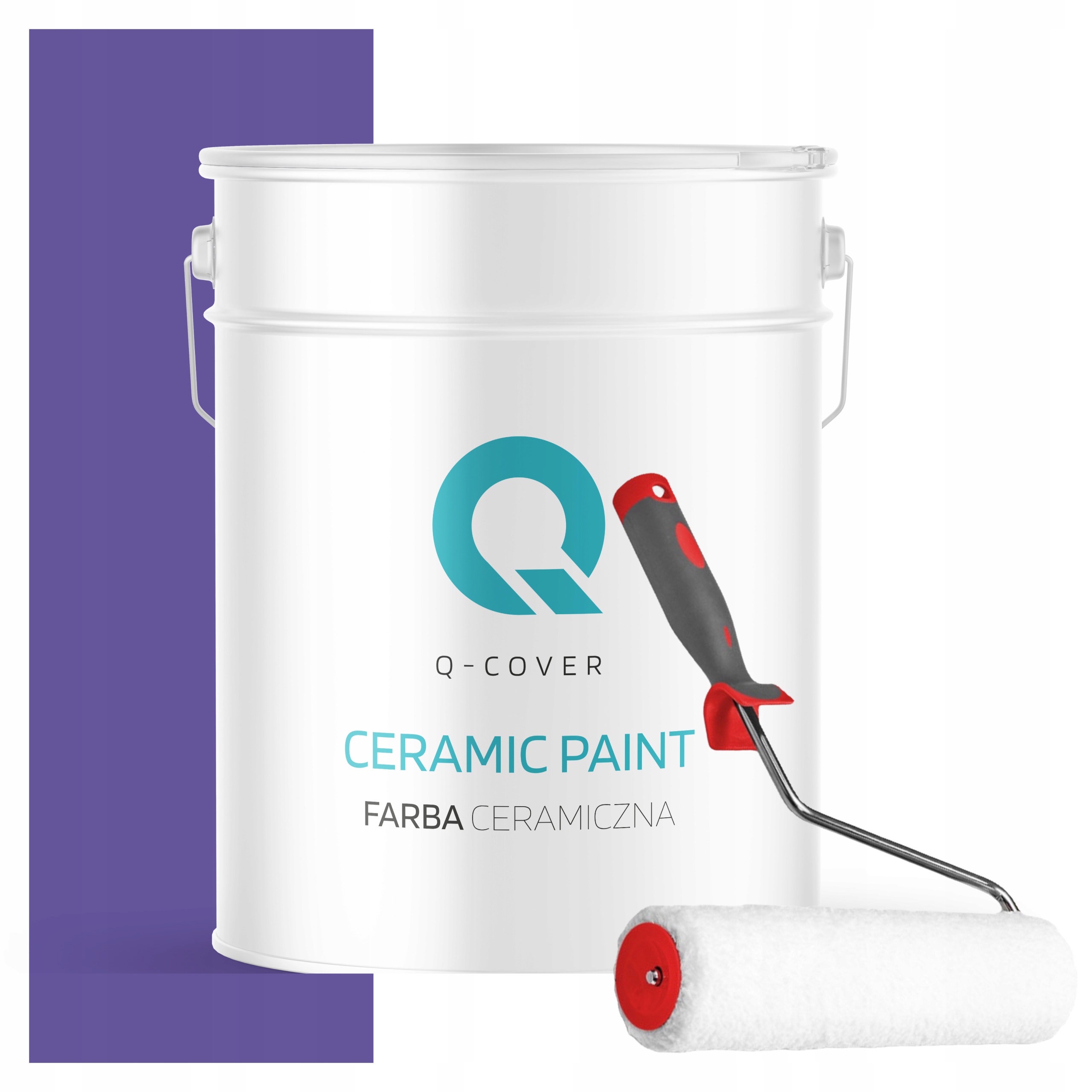 Nástenná Keramická Farba Purpurová H2711 10L Mat Poľský Výrobca Valček