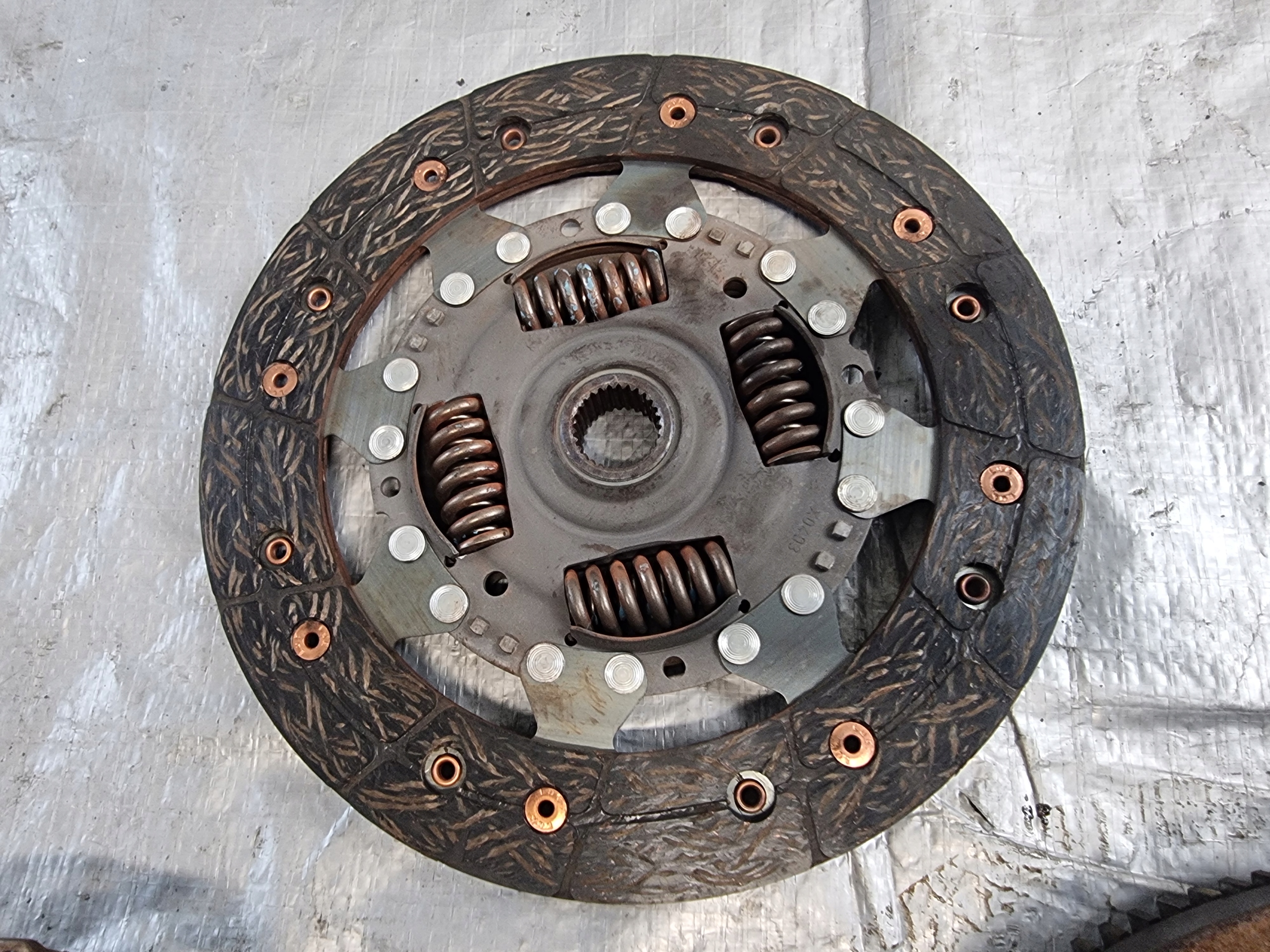 clutch complete AUDI A3 8P 1.6 FSI 05r