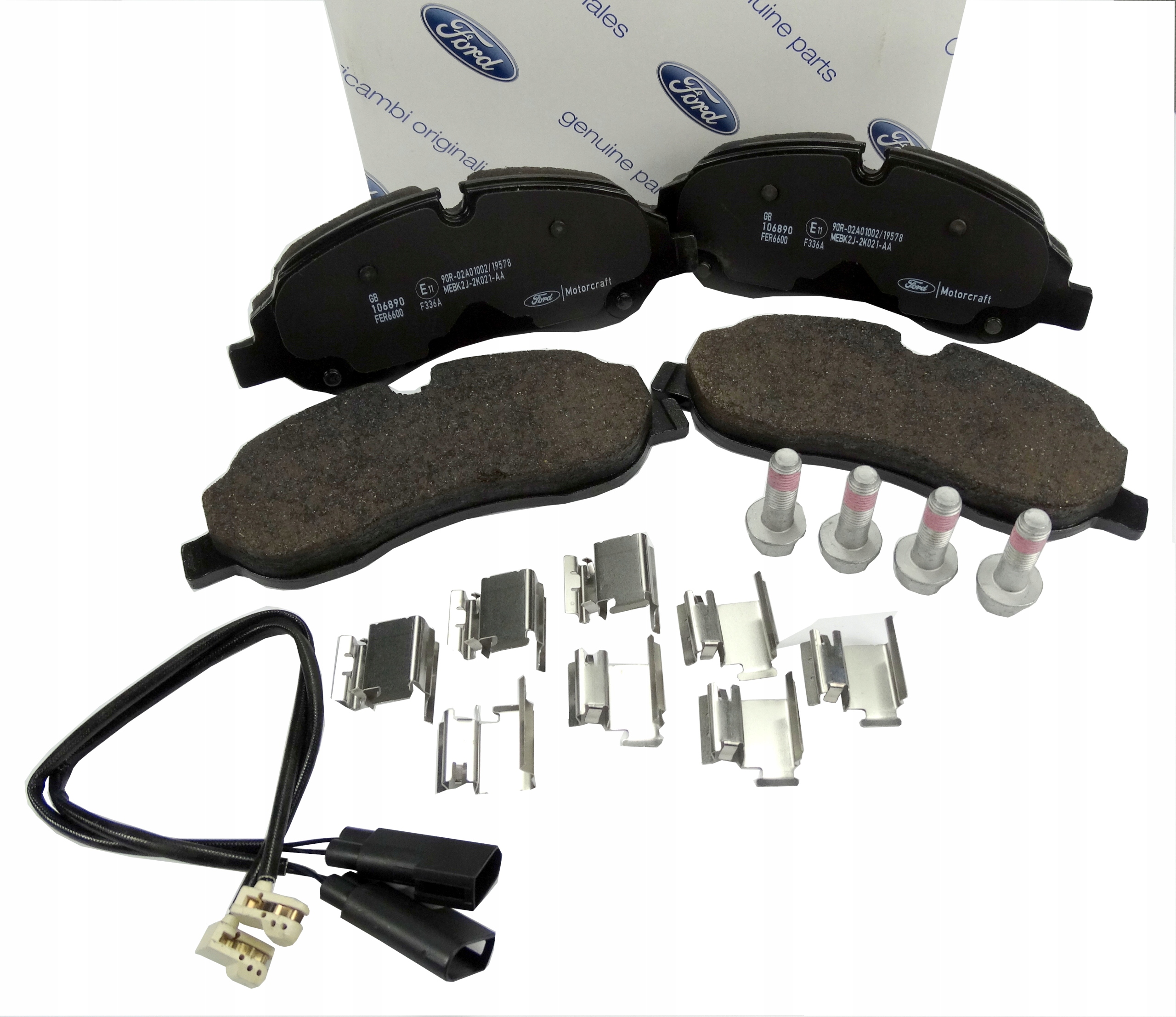 

Klocki Hamulcowe Przód Ford Transit 14- Custom Org