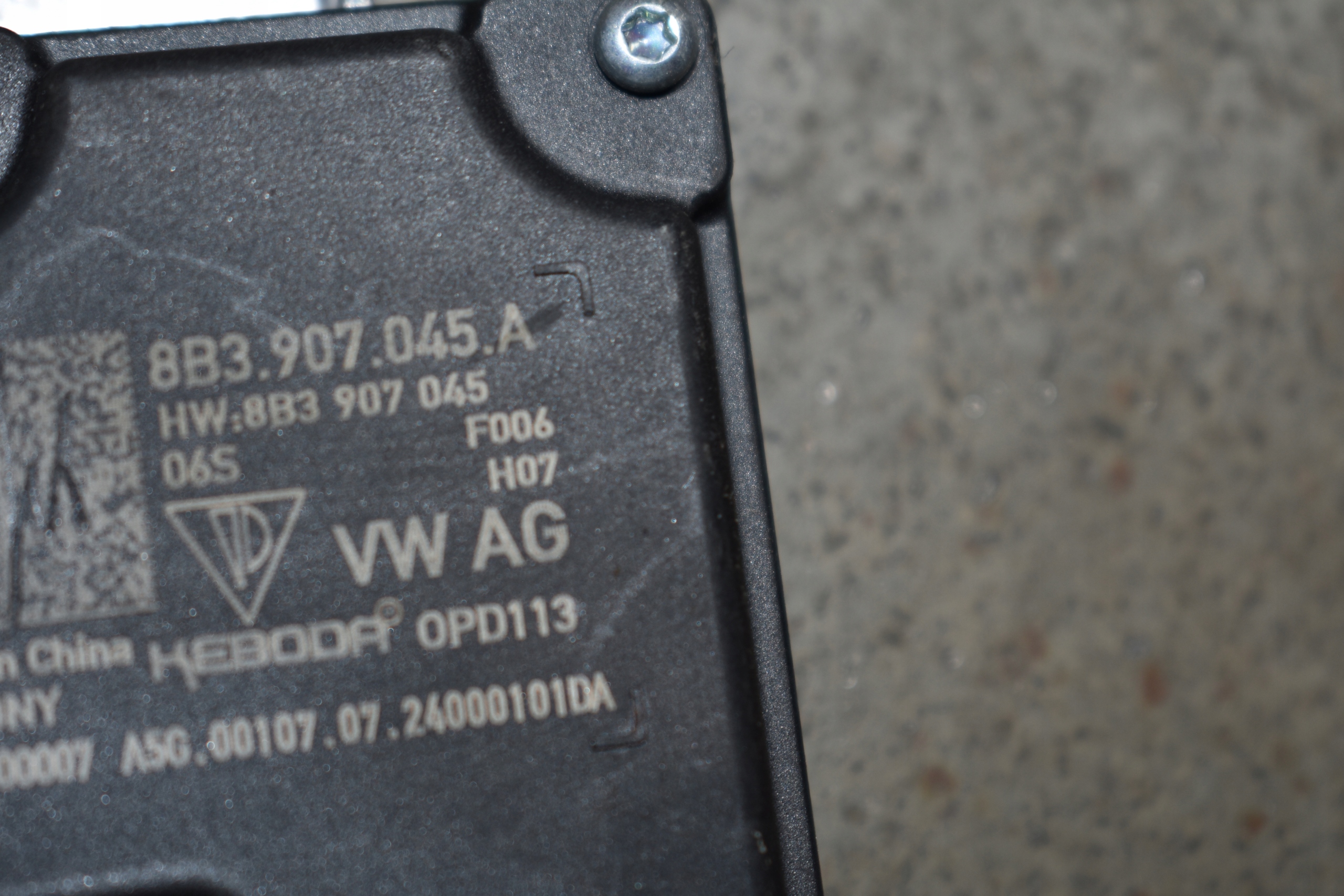 IDEALNY module control unit SOS PORSCHE AUDI A5 B10 1
