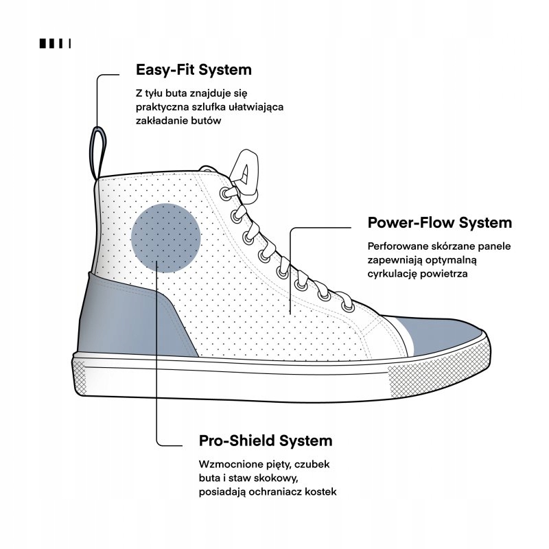 BUTY SKÓRZANE REBELHORN TRAMP II GREY 40 Producent Rebelhorn