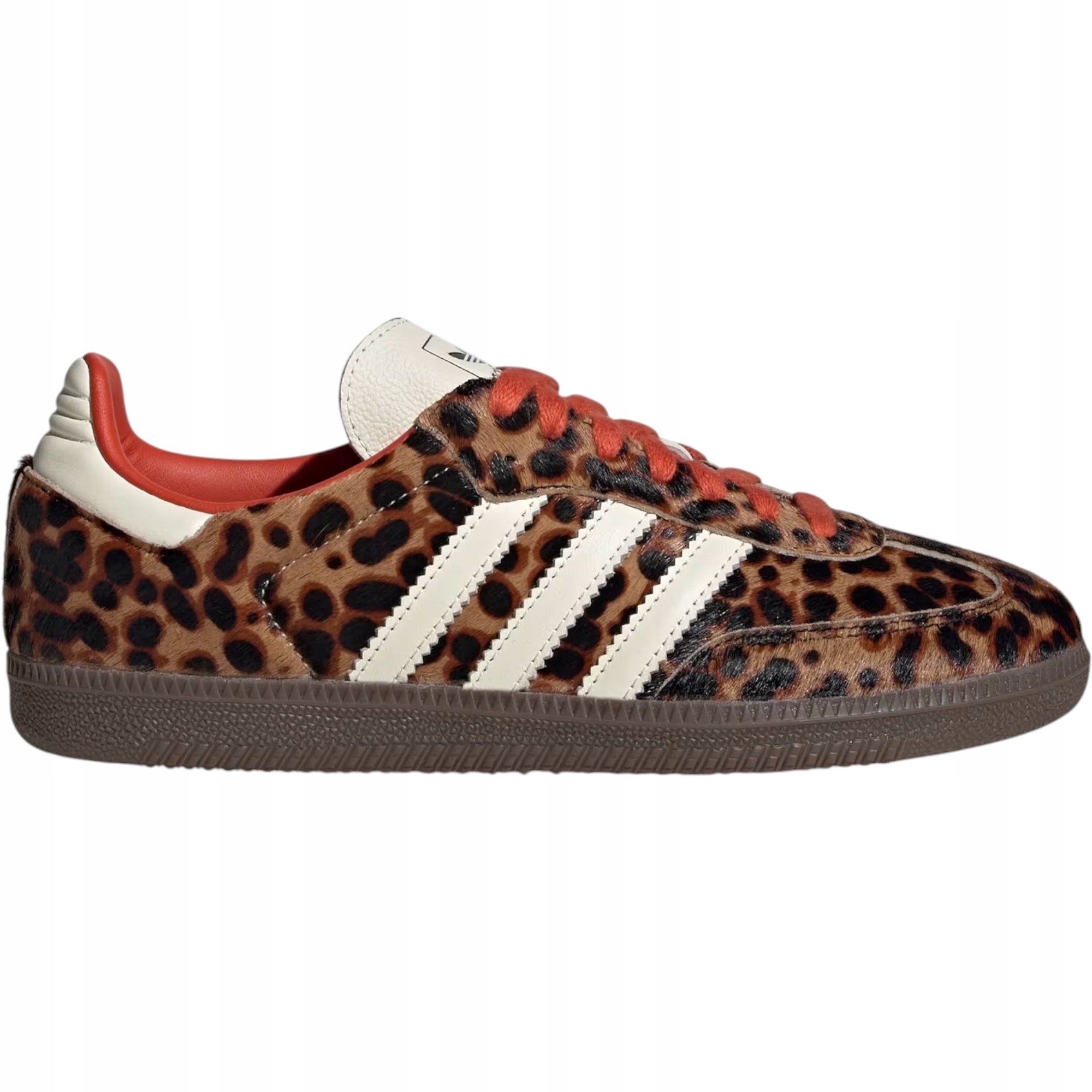 Dámské boty Adidas Samba Og JI2734 hnědé s koňskou srstí, velikost 41 1/3