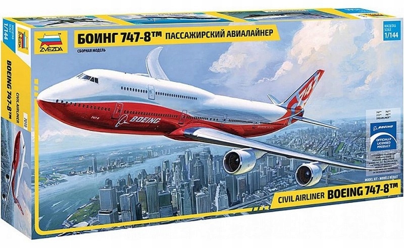 1:144 Civilní dopravní letadlo Boeing 747-8