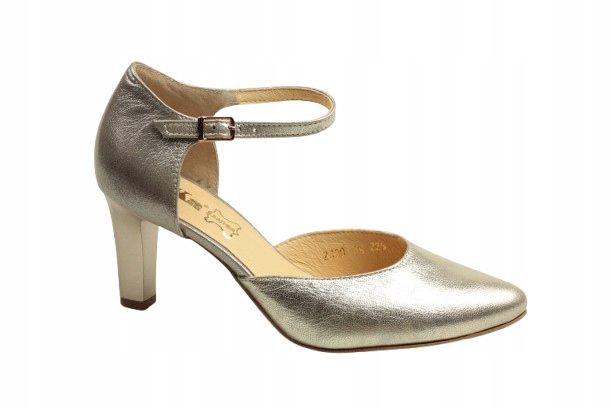 Dámské lodičky Eska 2330 vel.36 Zlatá kůže Lico Špendlík