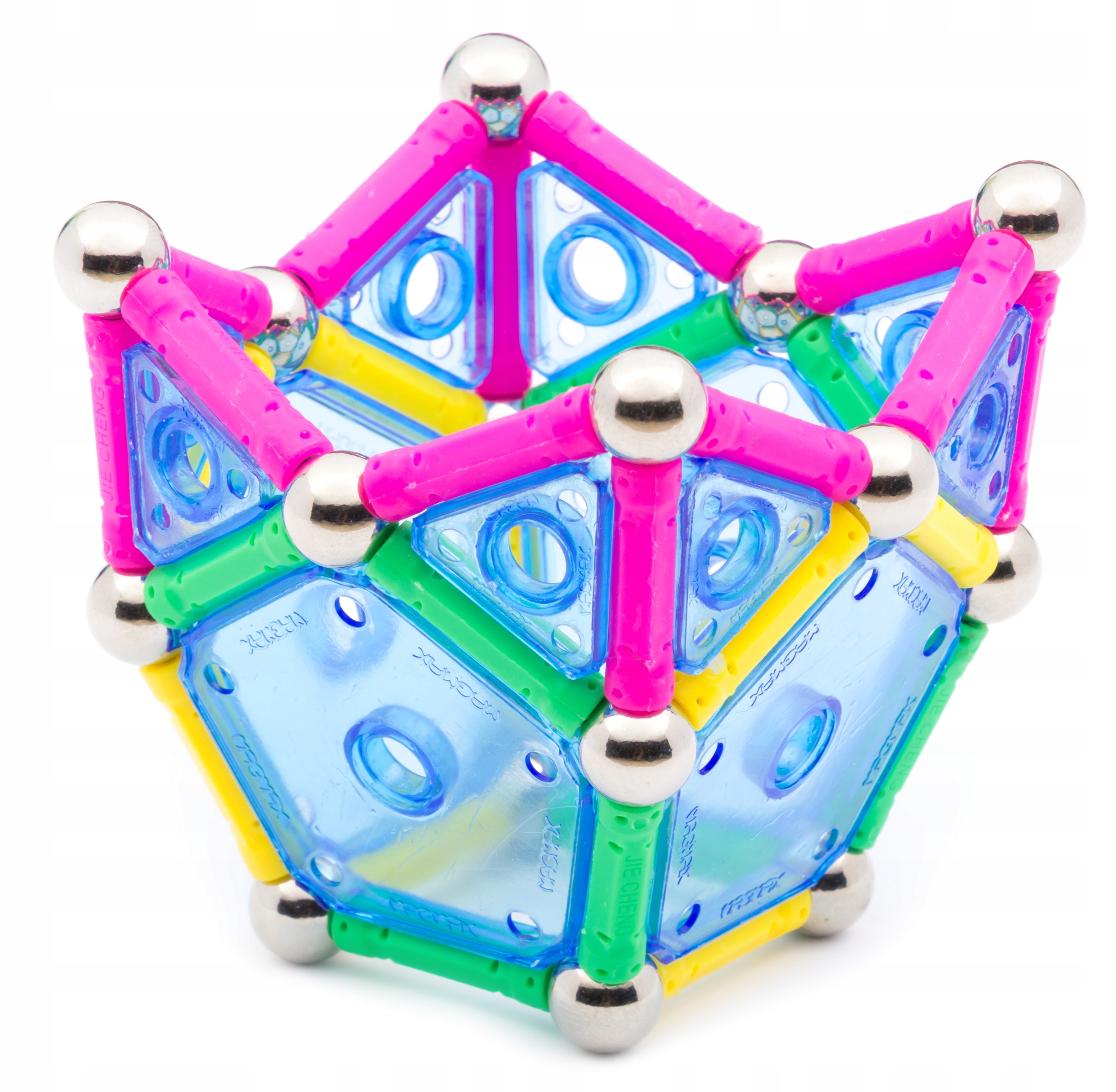 KLOCKI MAGNETYCZNE PANELS 110 MAGNETIC WORLD KLOCKI KONSTRUKCYJNE MAGNES Liczba elementów 110 szt.