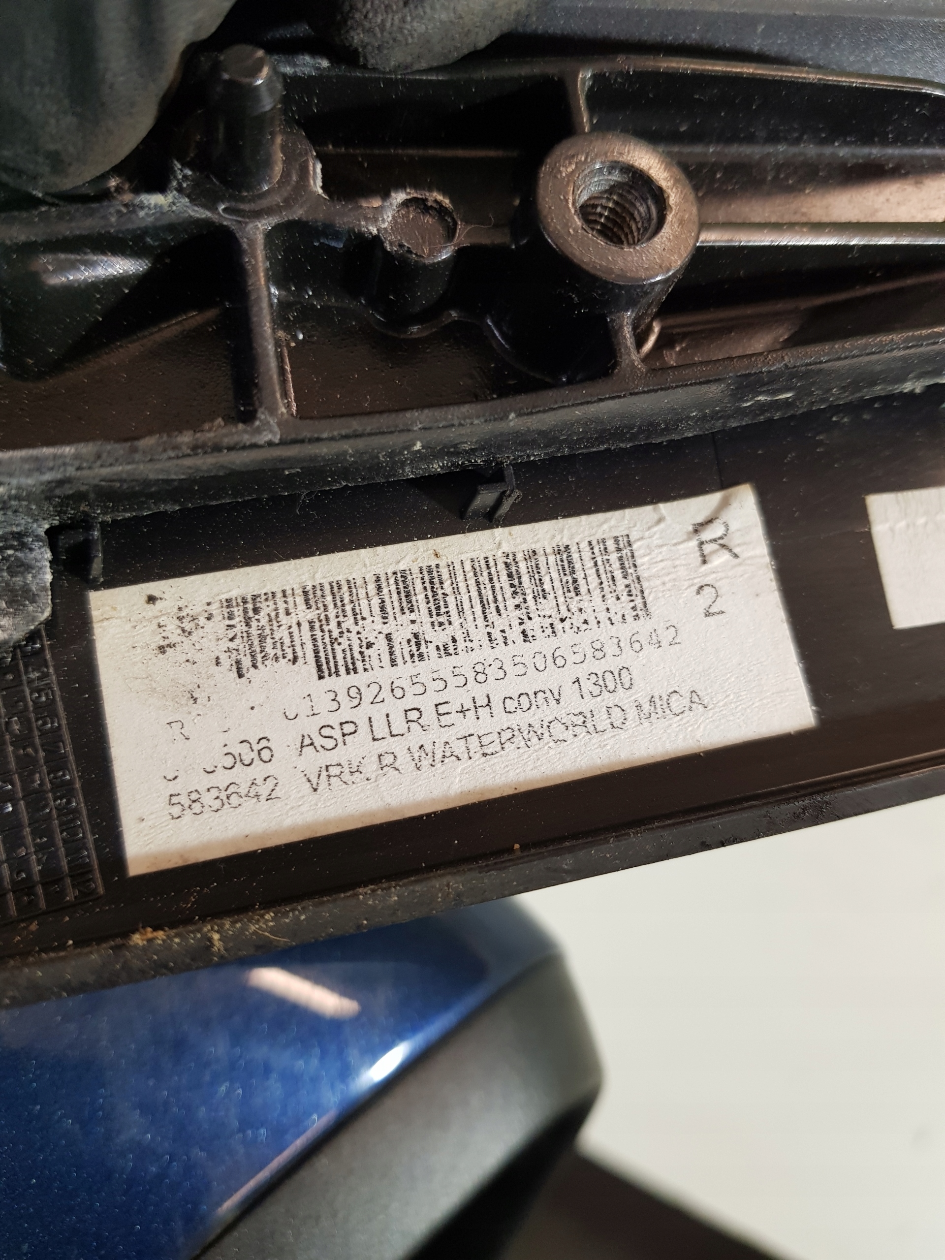 зеркало правое opel Astra J Z22A 5PIN 021094