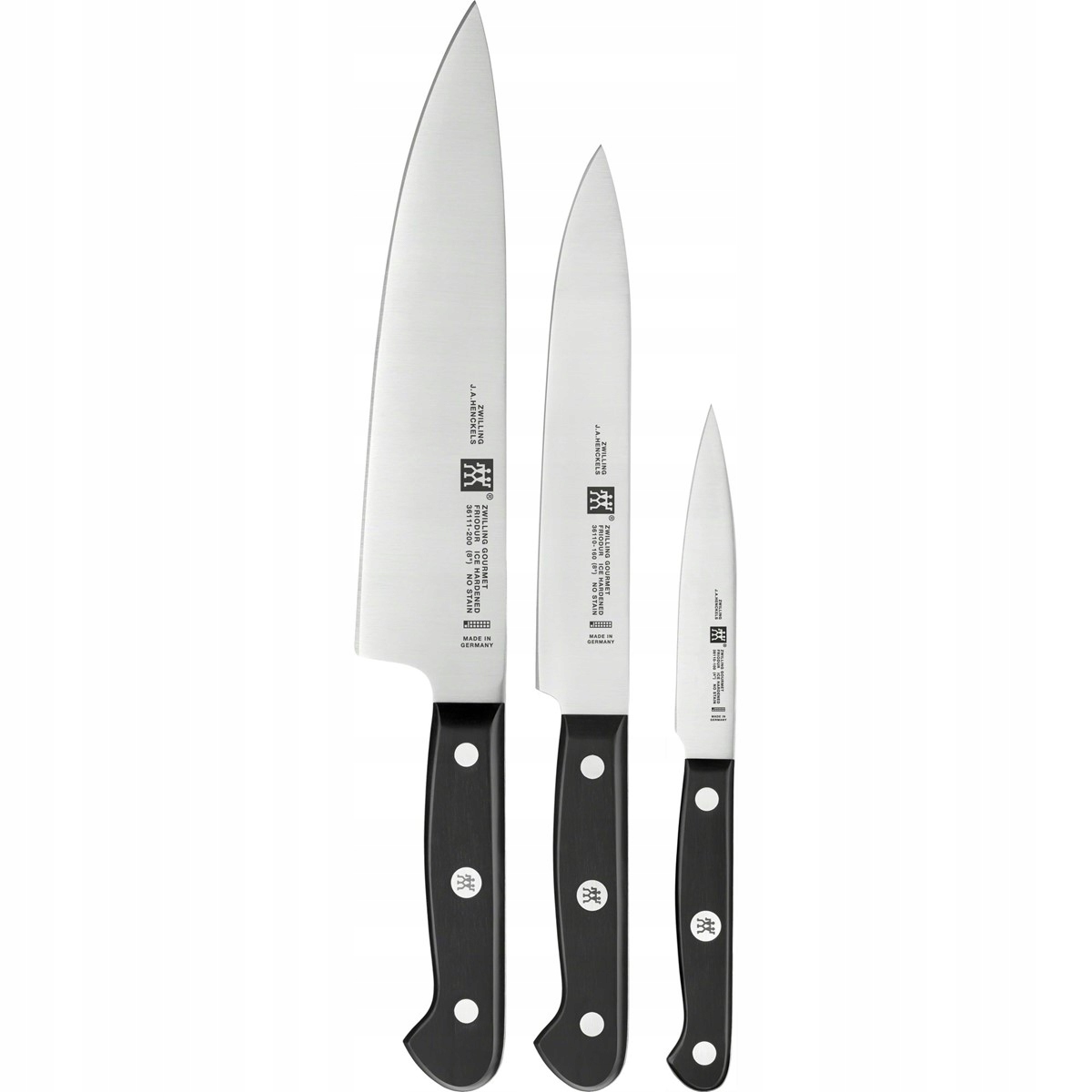 

Zwilling Gourmet Zestaw 3 noży Friodur