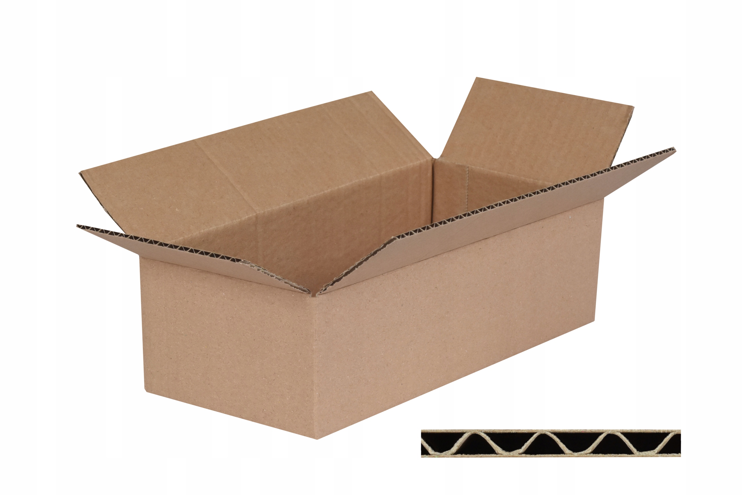 Karton klapowy Kartony Pudełka wysyłkowe paczkomat InPost 260x120x80 190szt