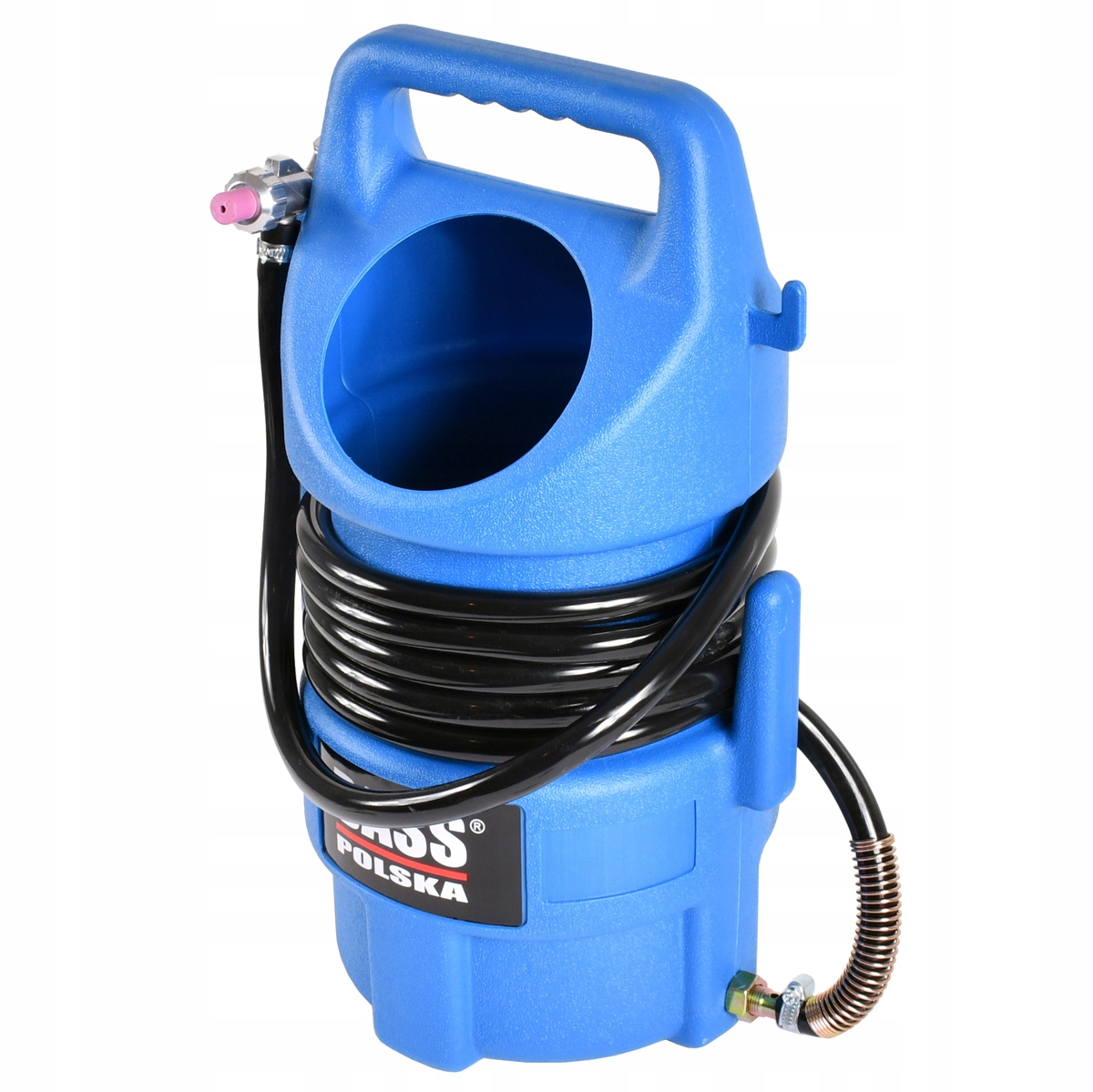 PRZENOŚNA PIASKARKA PNEUMATYCZNA 10L PISTOLET DO PIASKOWANIA Marka Bass Polska