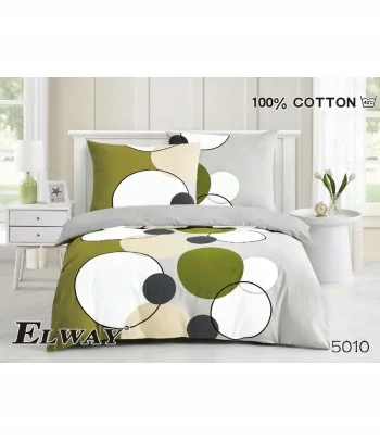 Pościel Bawełniana Dwustronna Elway 160/200 Koła