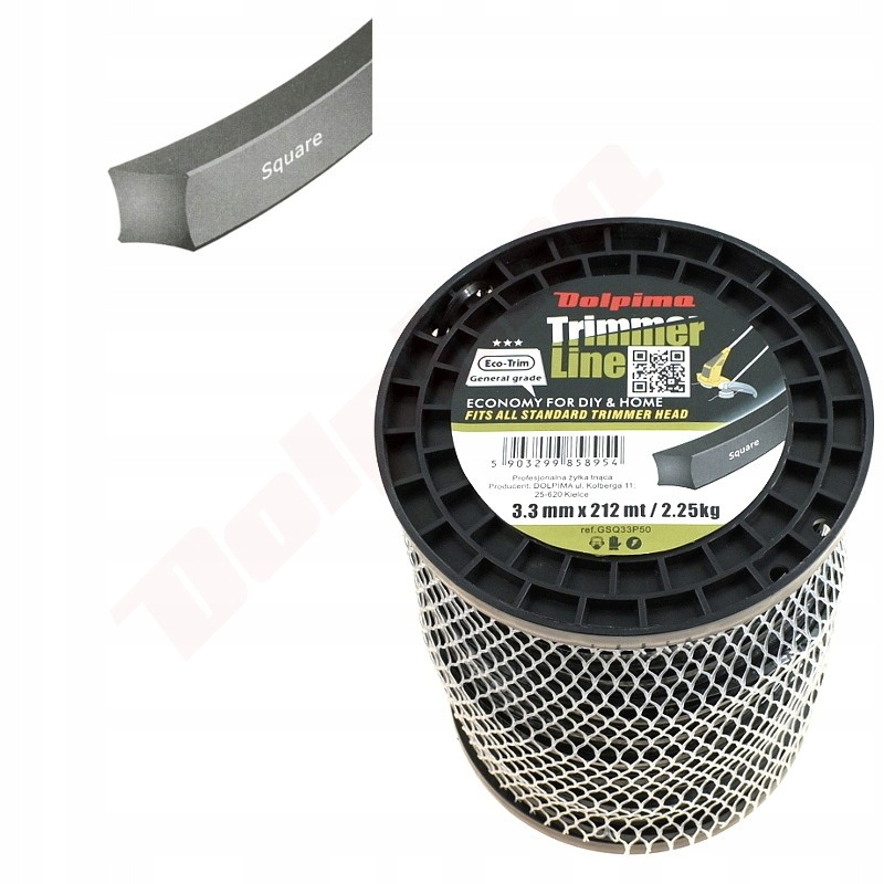Żyłka Square 3,3MM/212M