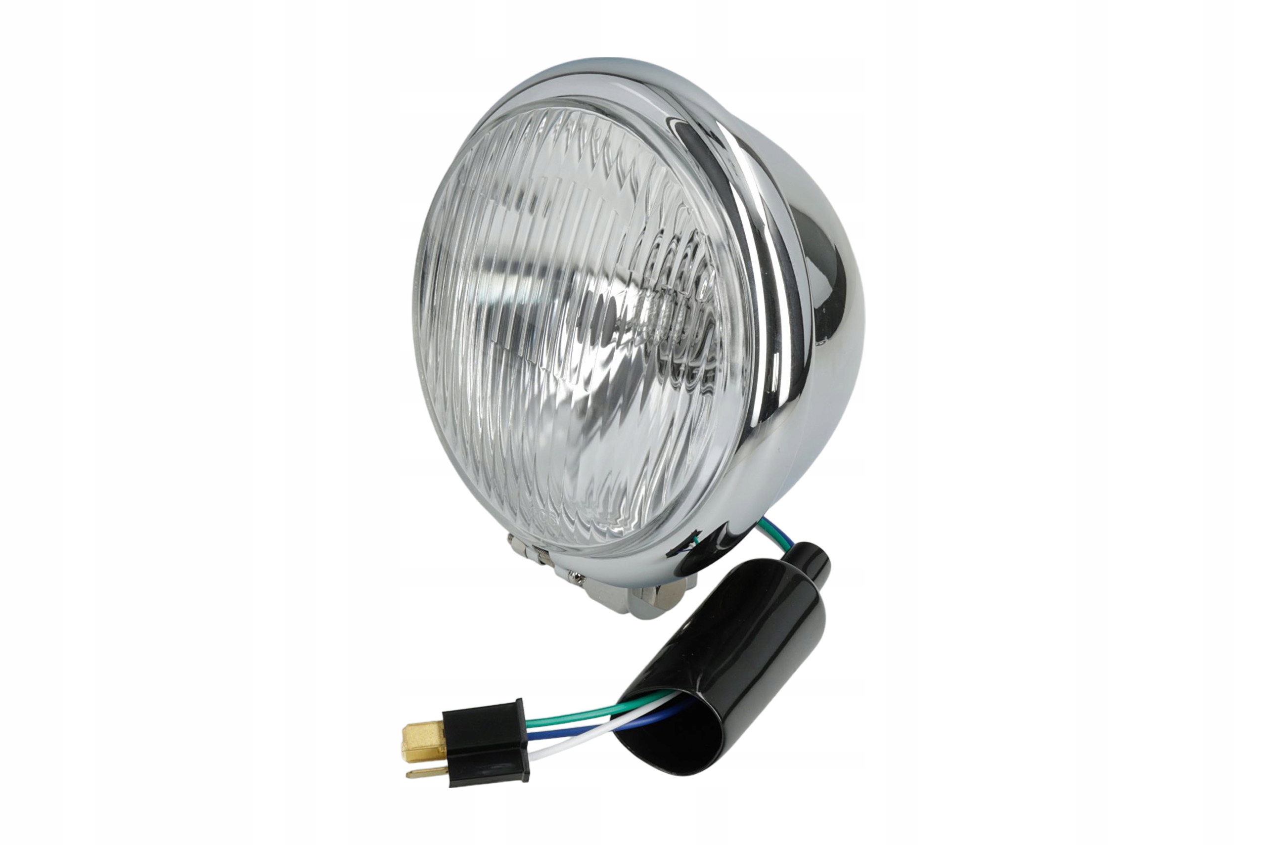 LAMPA REFLEKTOR LIGHTBAR 5,5 Cala H4 CHROM 12V