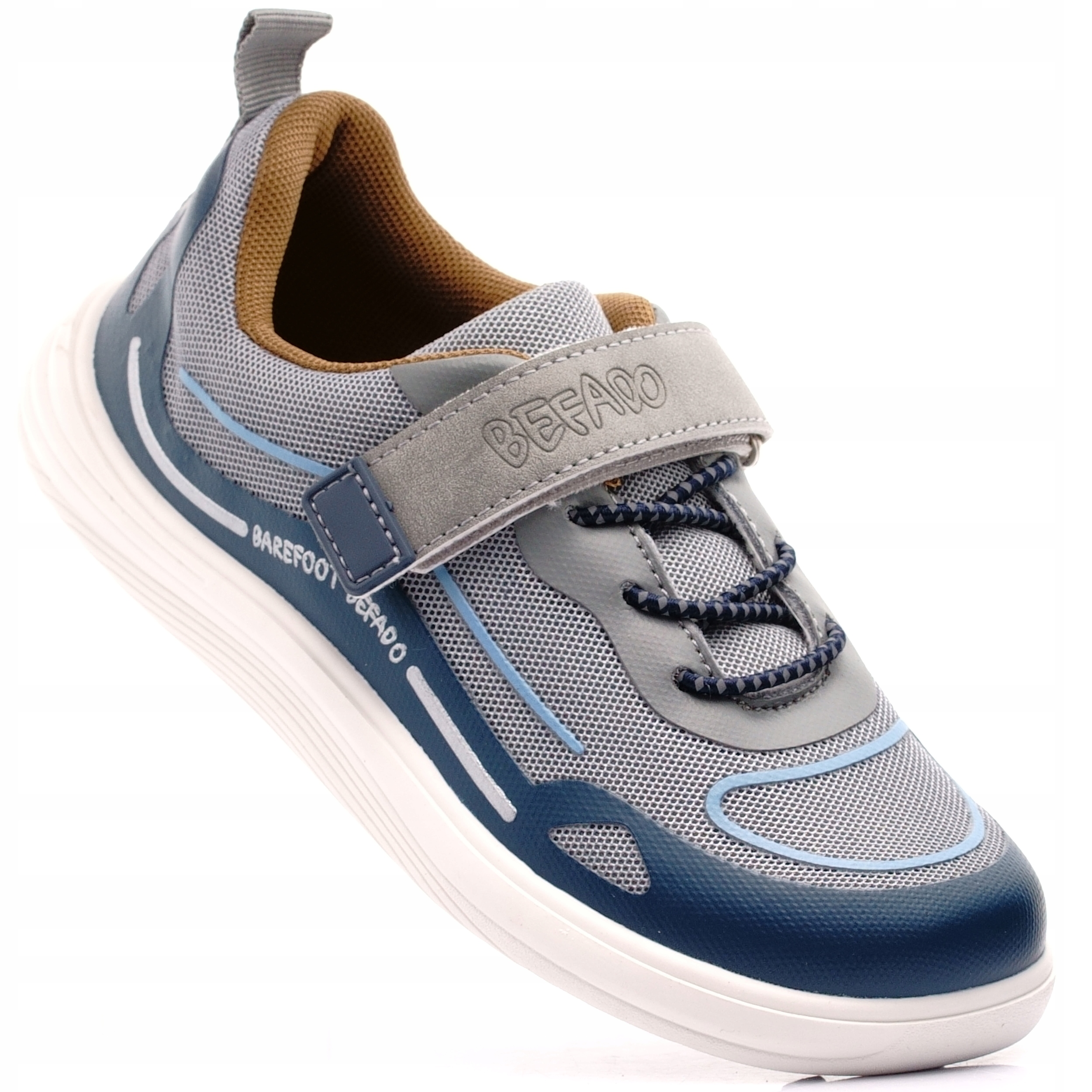 Befado Barefoot Outdoor Buty Sportowe Chłopięce Na Rzepy 004BXYQ006 33