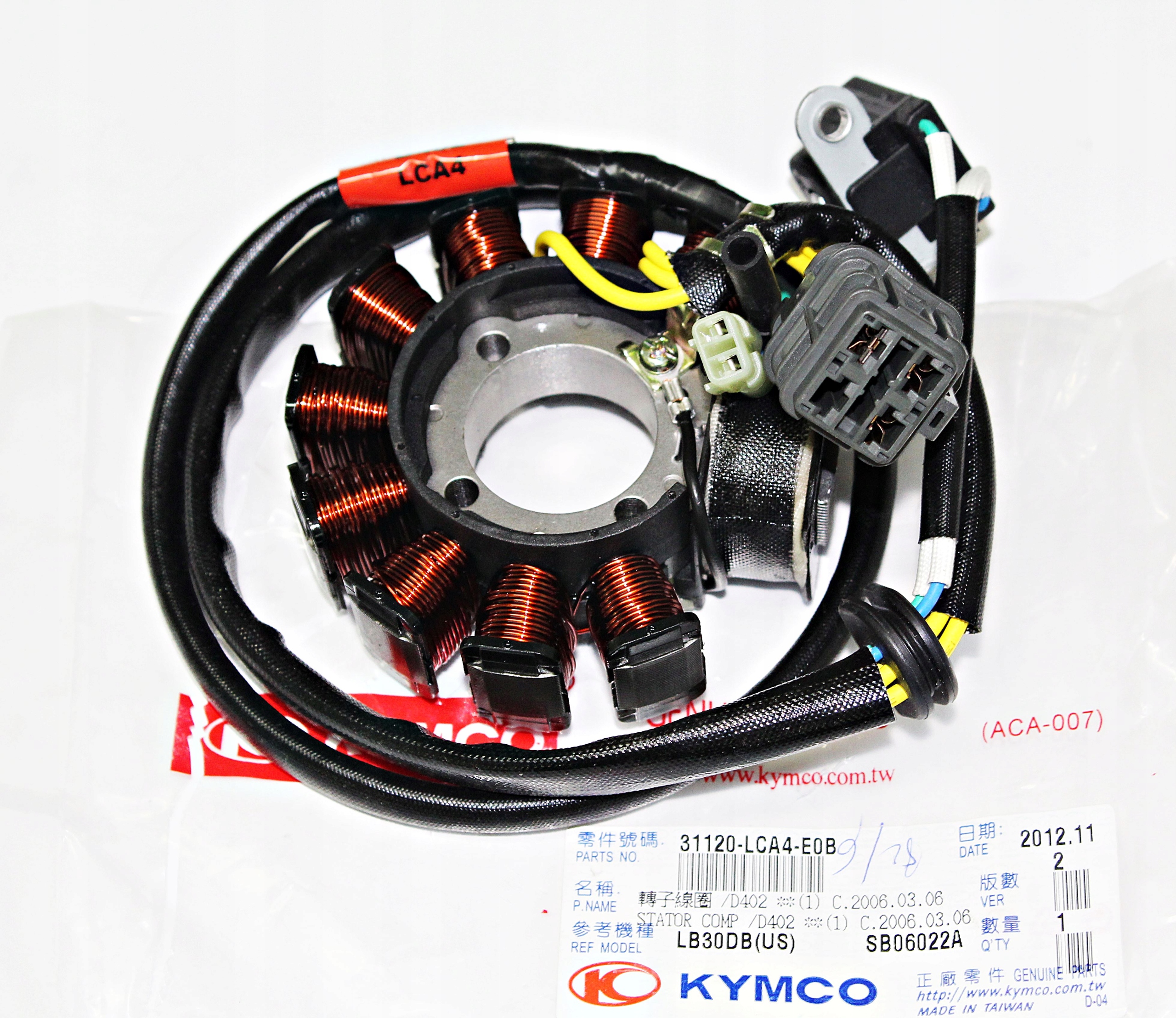 Stator Stojan Alternátor Iskovač Kymco Mxu 150 31120-LCA4-E0B