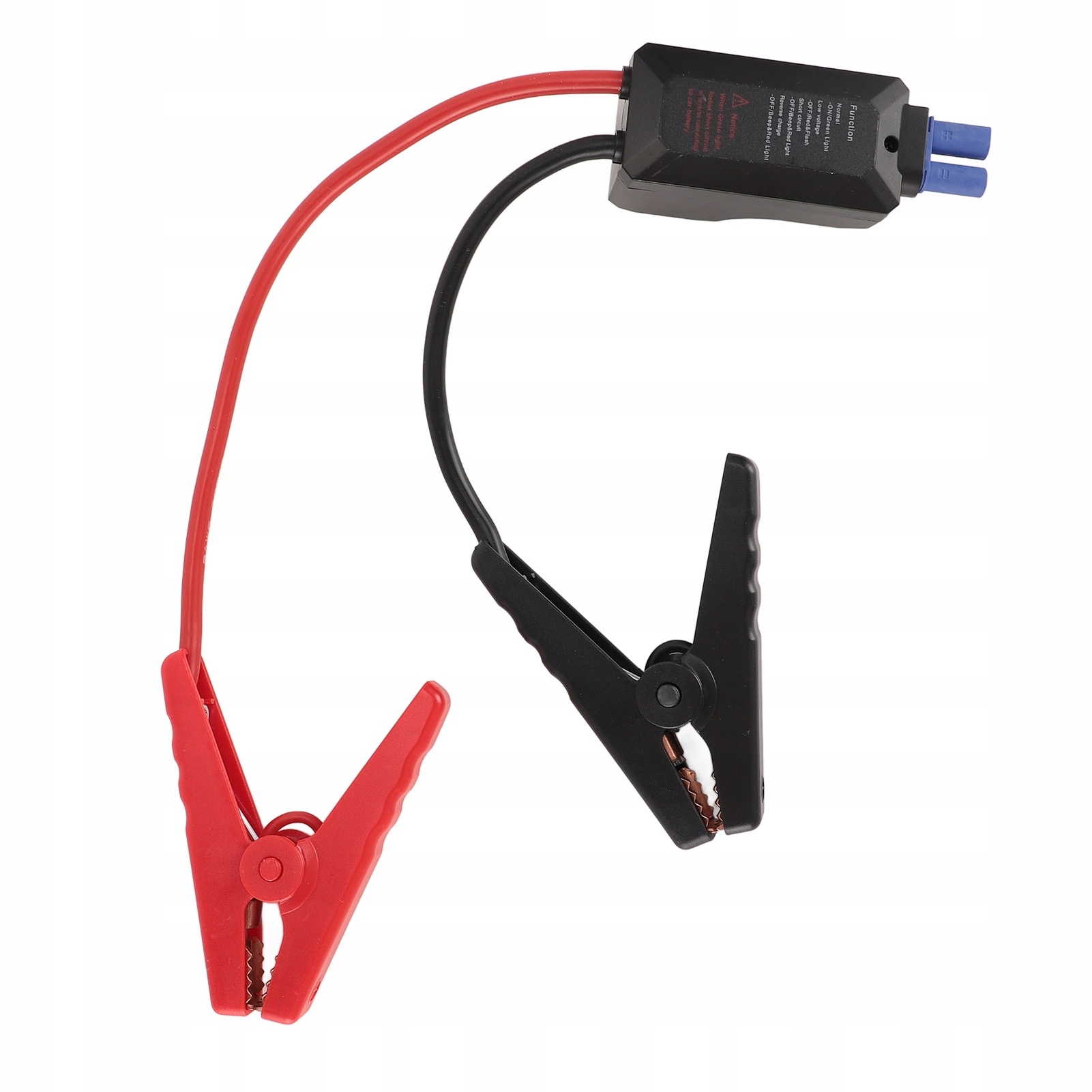 Zacisk rozruchowy samochodowy 650A, złączka EC5, 12V