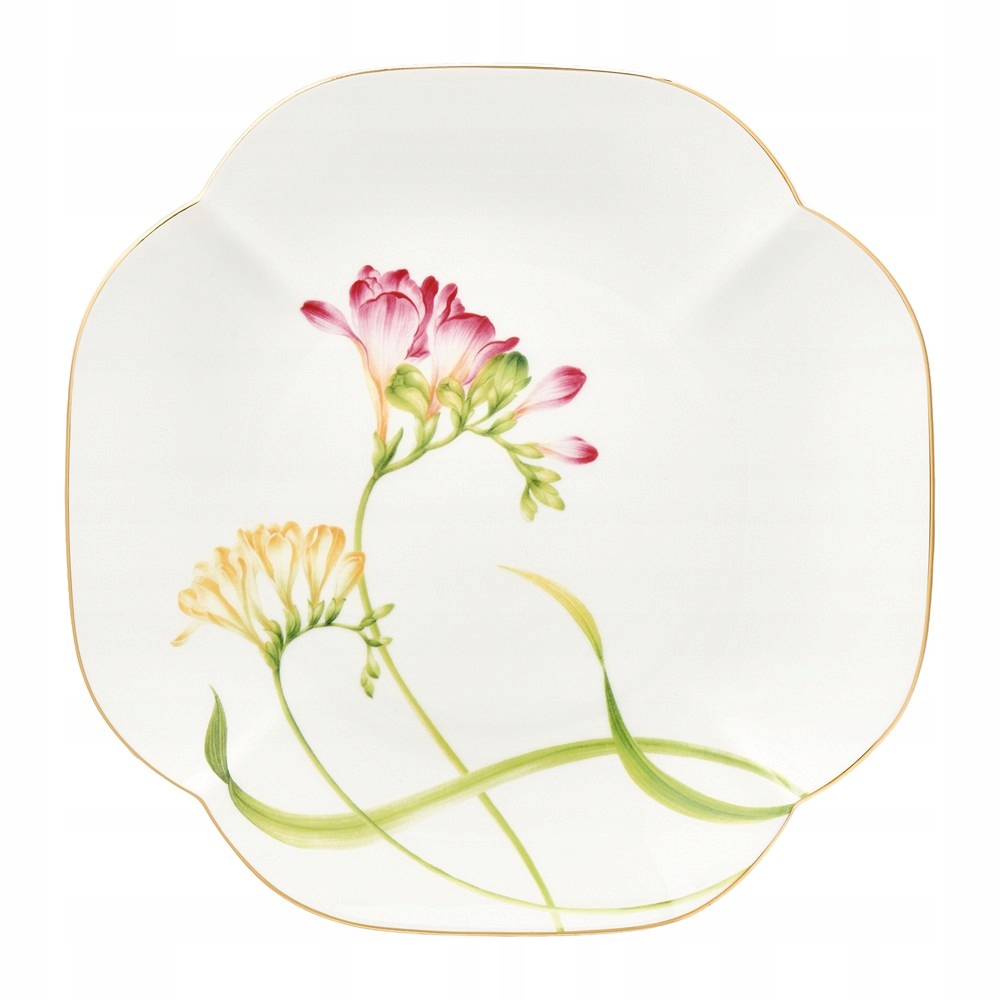 Villa Italia Porcelánový talíř na dort 25 x 25 cm Aroma di Fresia Wgn