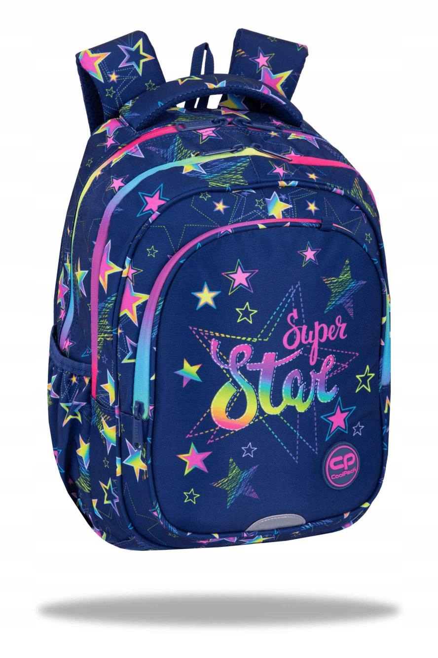 Plecak szkolny Fast Stars dla dziewczynki klasa 1-3 Coolpack F163960