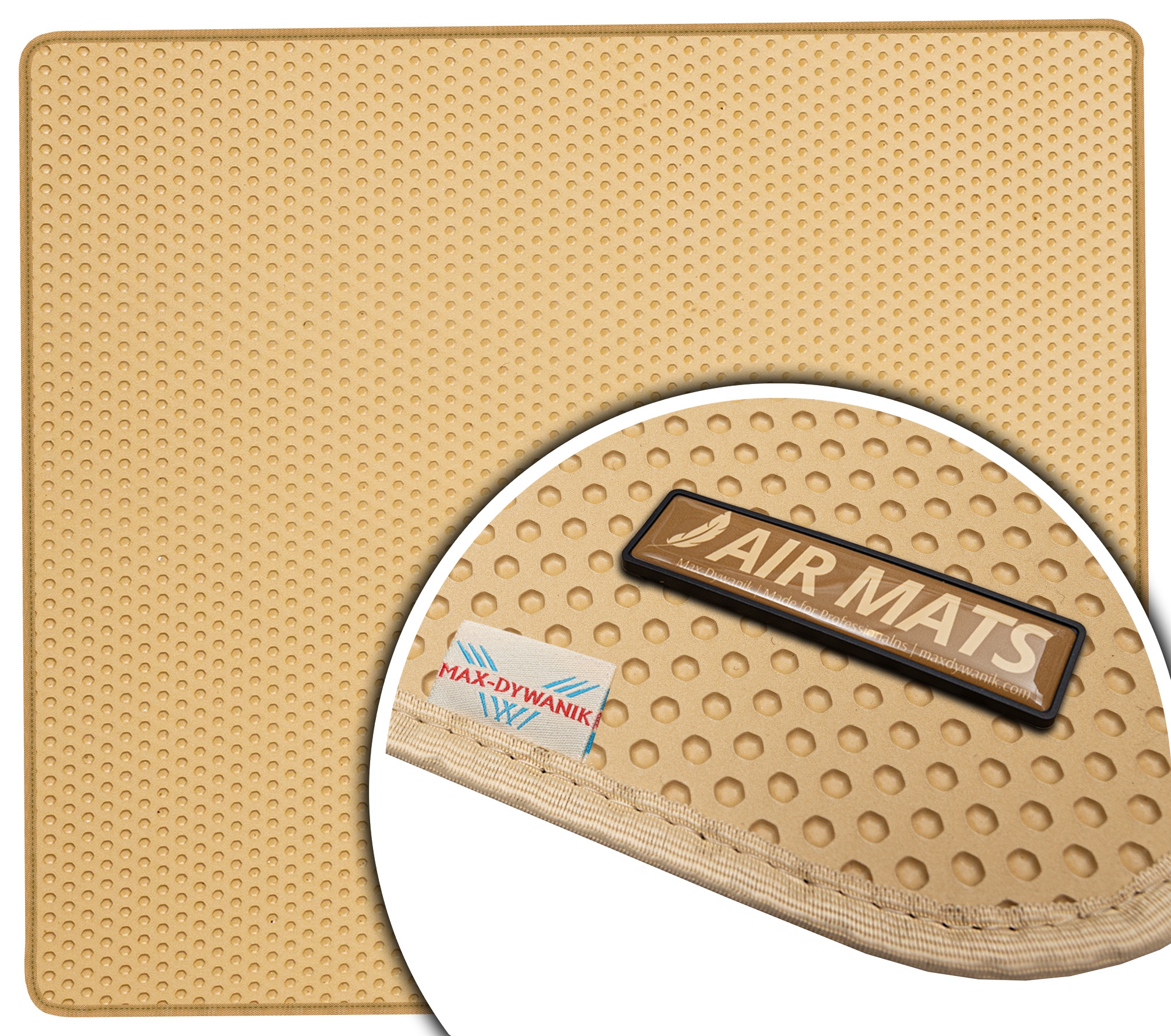 Ford S-Max I Minivan 7os 2006-2015 Béžová rohož do kufru Eva Air Mats