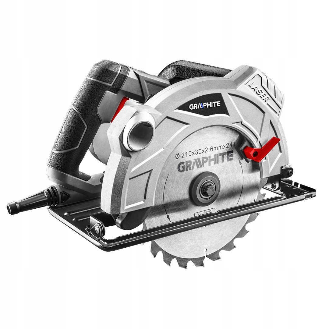 

Pilarka Tarczowa 1800W 210MM Laser Graphite 58G493