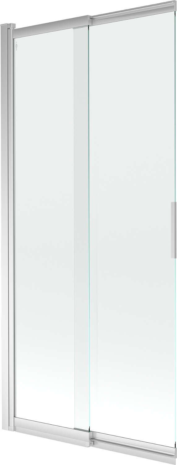 Mexen Fox dvojsložková sprchová zástěna 85x150 cm, čirá, chromová