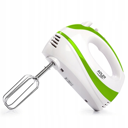Adler Ad 4205 g Mixer Hand Mixer 300 W Number of speeds 5 Turbo mode White/