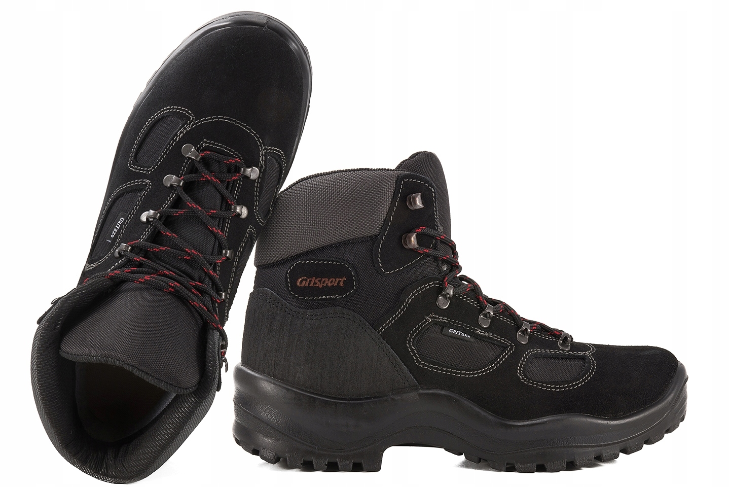 Grisport 10626S199G Vysoké Trekové Boty Membrána Pu Kůže Černá 45