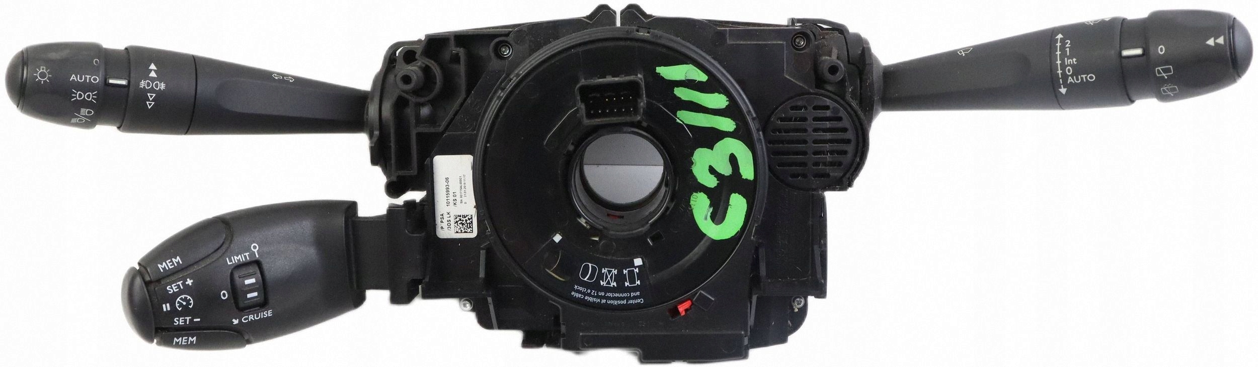 CITROEN C3 III 5008 II DEVIO LUCI TERGICRISTALLO TERGI DEVIO LUCI DEVIO 98262579ZD