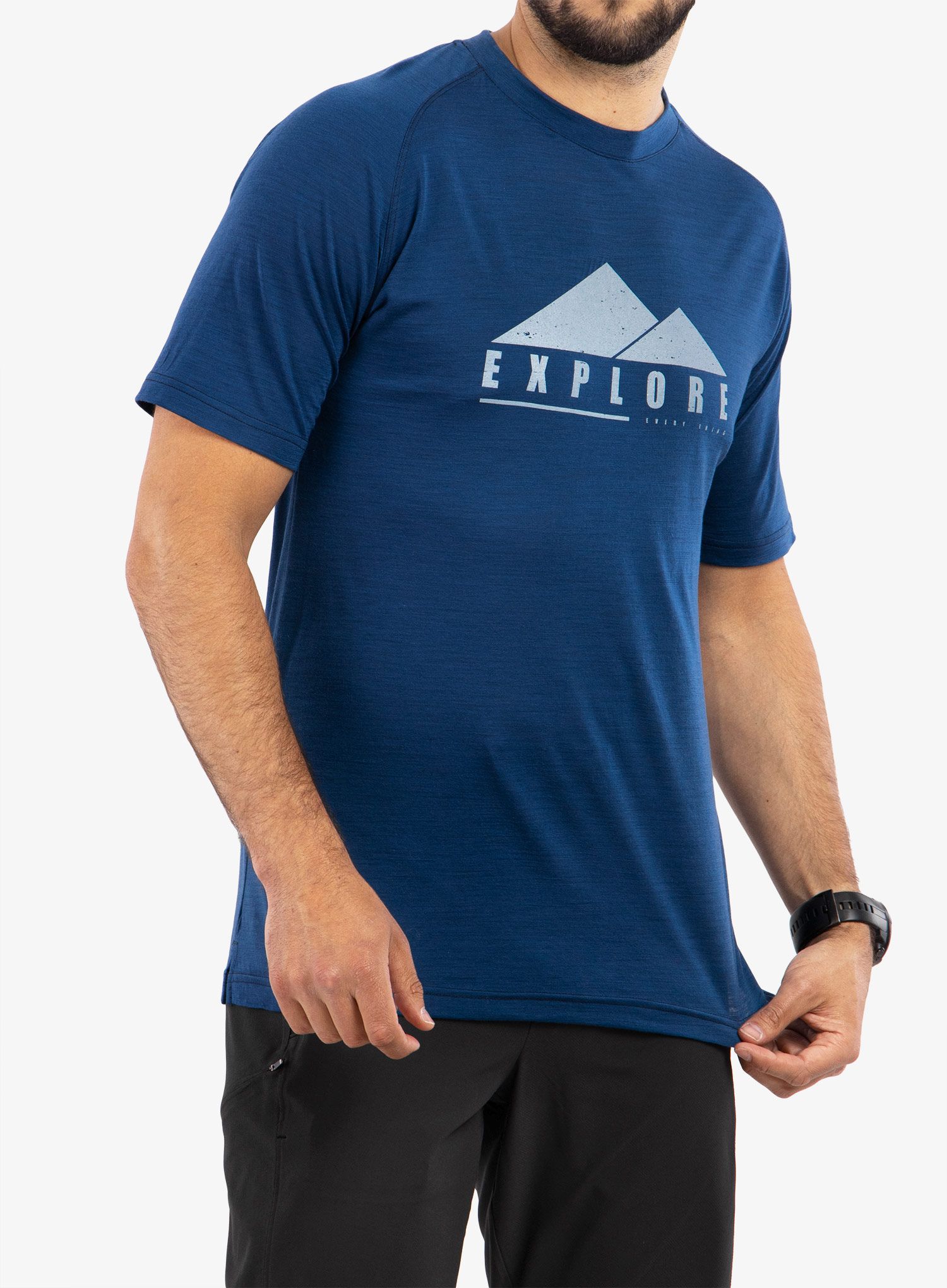 Tričko Merino Sensor Merino Air Pt Explore deep blue XXL