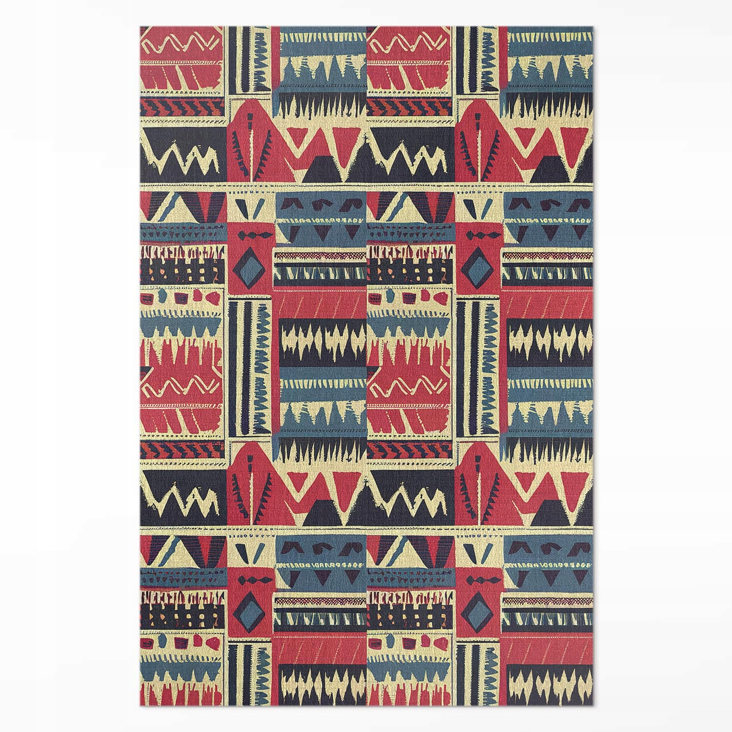 Loftový vinylový koberec Rozmer: 80 x 120 cm Indiánsky abstraktný boho vzor