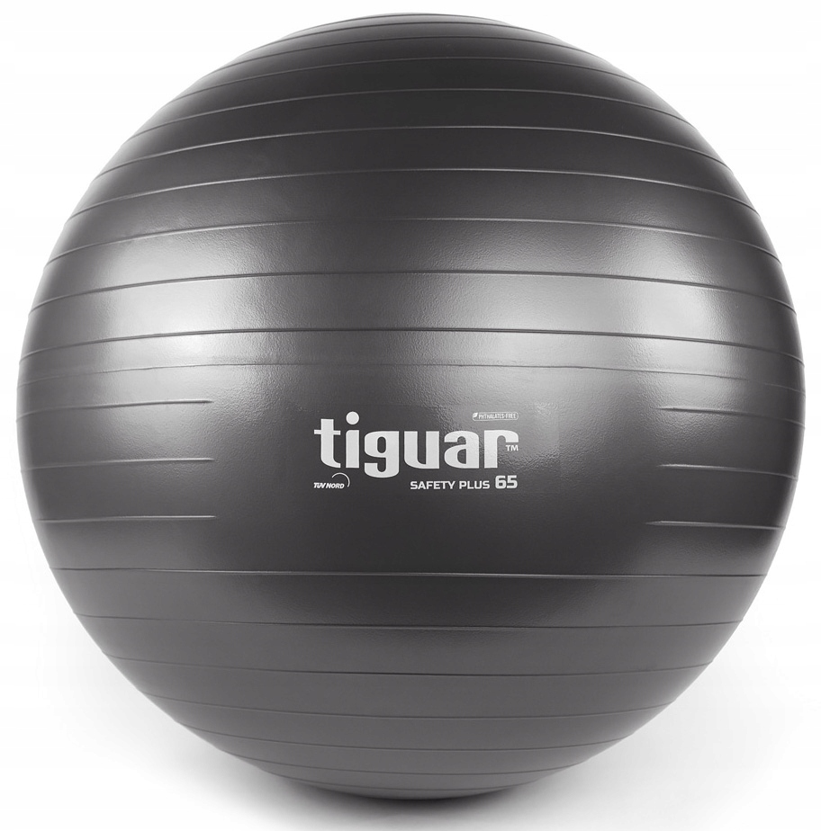 Piłka Body Ball Safety Plus Szary Tiguar 65CM