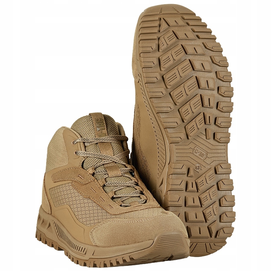 Pánské lehké trekové sportovní boty M-Tac Shooter Mid Coyote 38