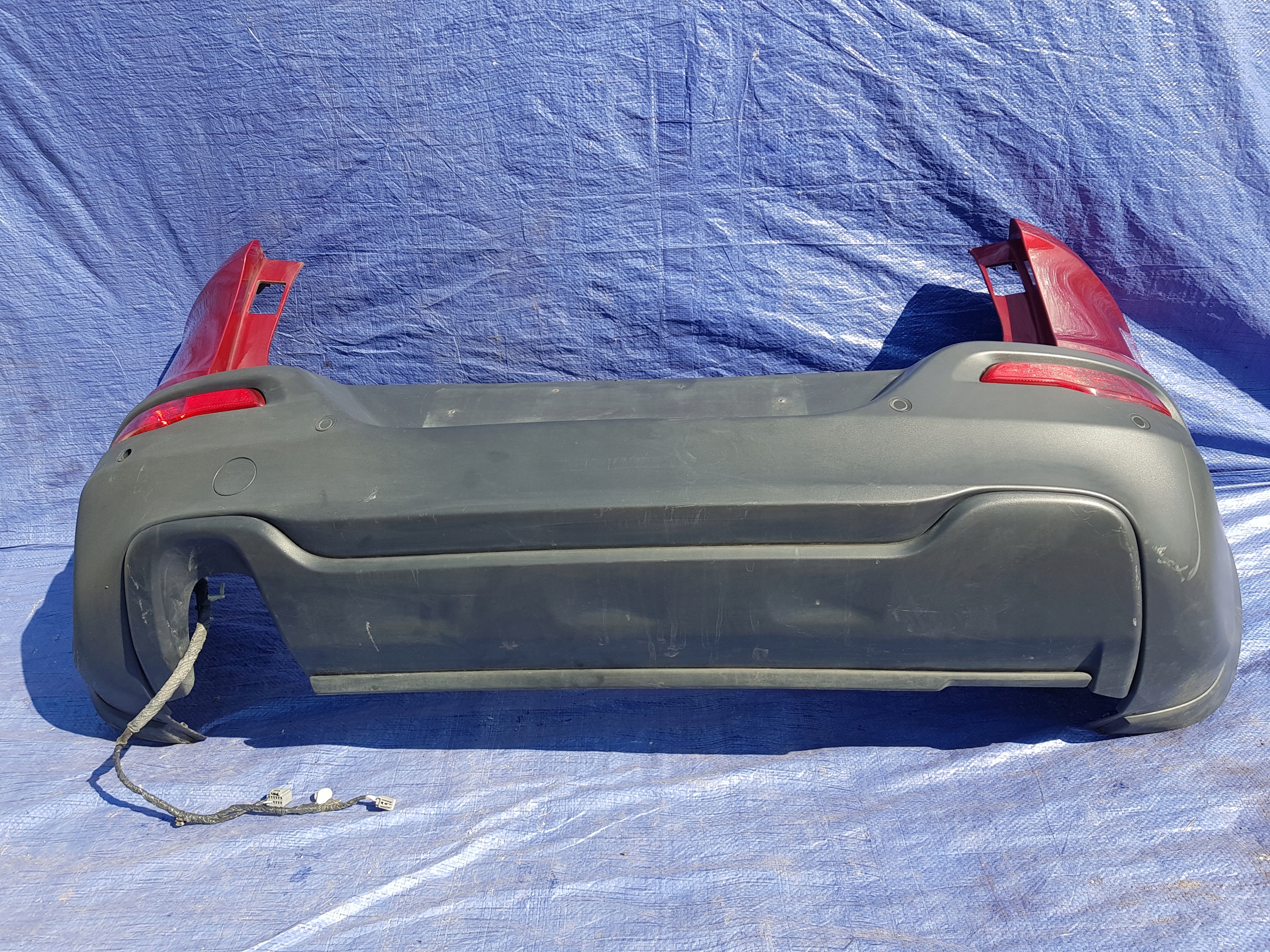 bumper rear part rear complete JEEP CHEROKEE KL V PRP