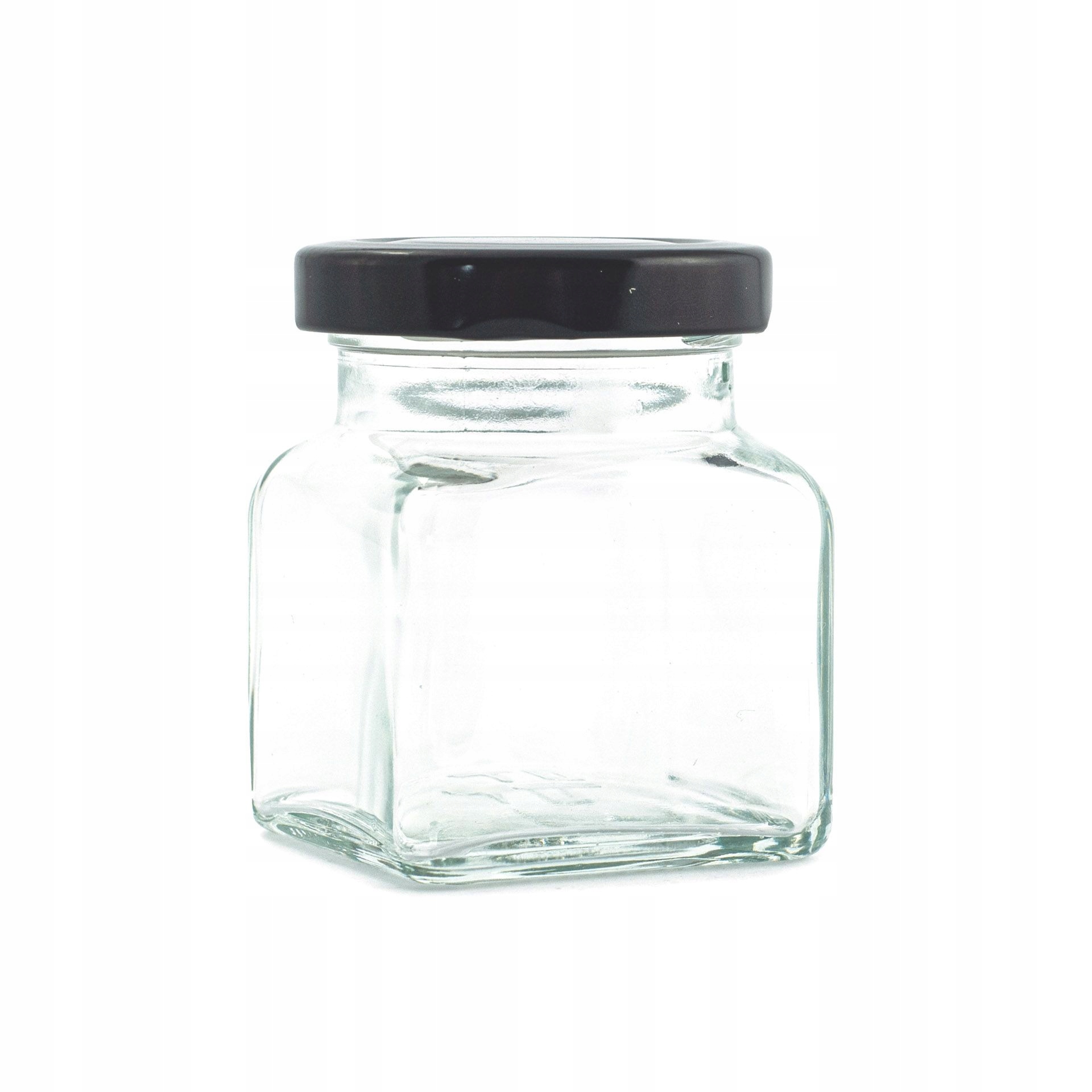 

15x słoik 120 ml dżem przetwory czarna zakrętka