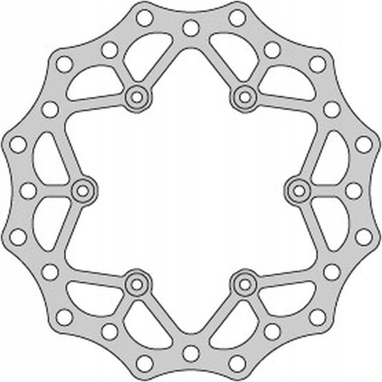 Zadný Brzdový Kotúč Yamaha Yz/wr 125 98-01, Yz/wr 250 98-01