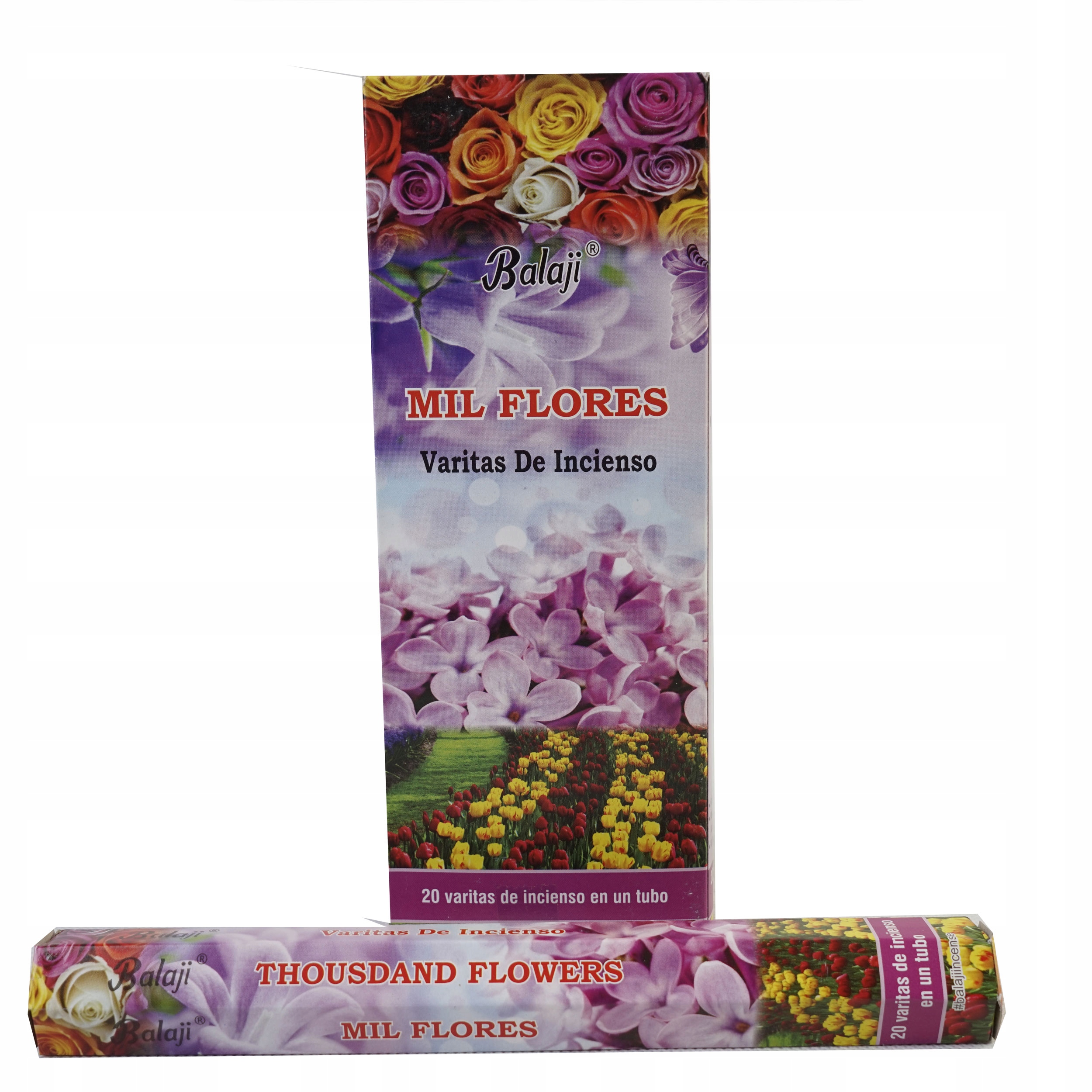

Indyjskie kadzidełka kadzidła Balaji Flower 20szt