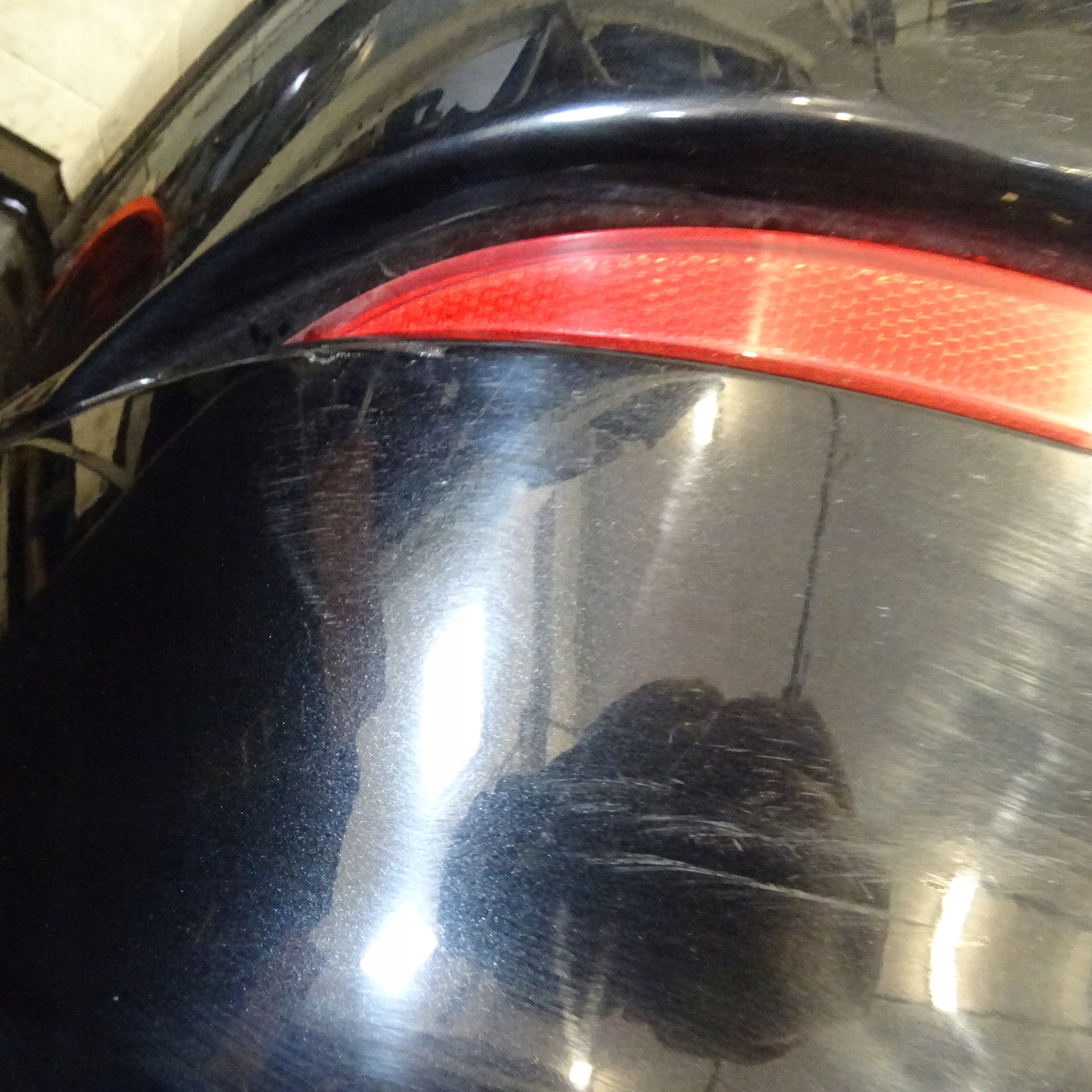 BMW SERIA 5 E60 sedan bumper rear part 475/9