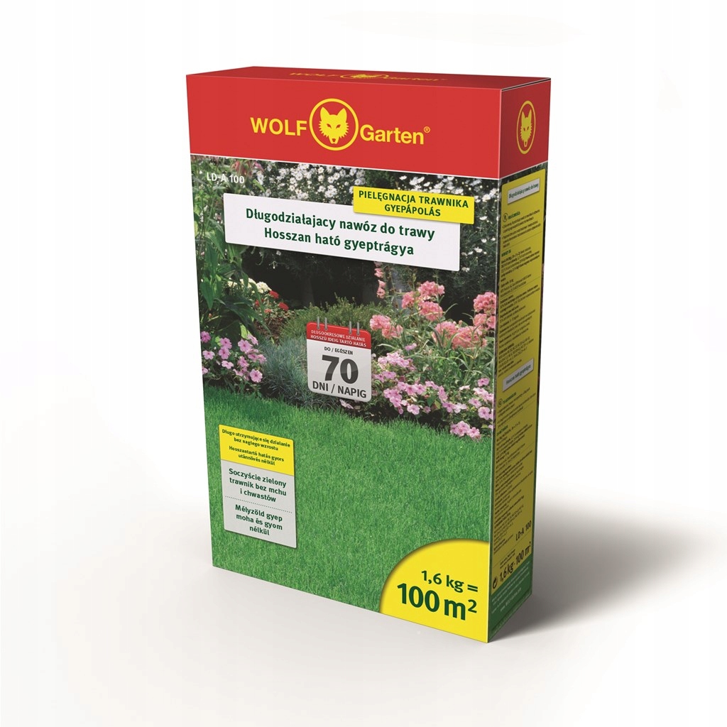 

Nawóz do trawy 100m2 Wolf Garten Ld-a 100