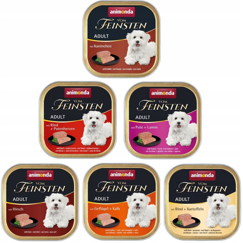 Levně Animonda Vom Feinsten Adult MIX 24X150G